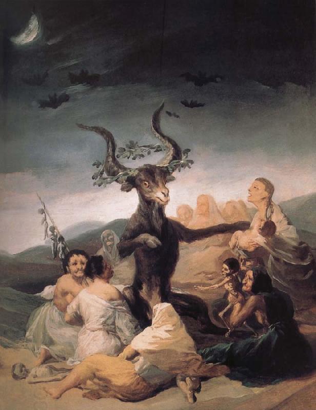 Francisco de goya y Lucientes El Aquelarre China oil painting art